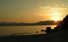 Zpad Slunce na Sardinii