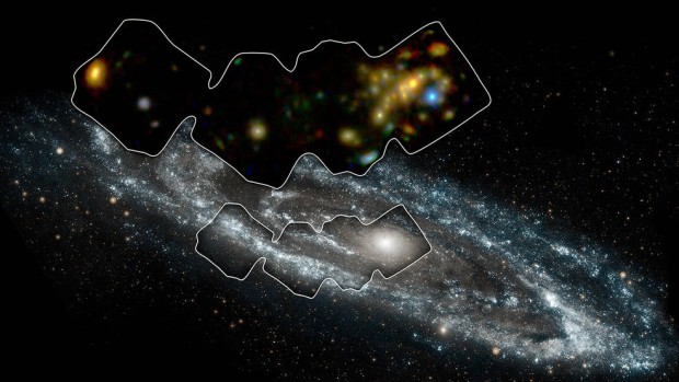 Galaxie v Andromed v rentgenovch paprscch
