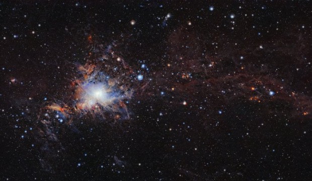 Molekulrn oblak Orion A dalekohledem VISTA