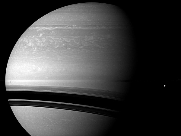 Tethys a Saturn