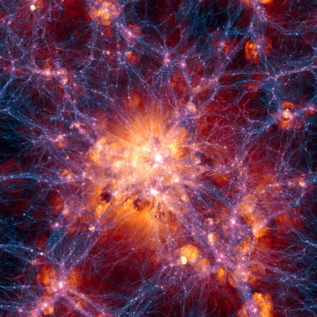 Simulace velkorozmrov struktury vesmru