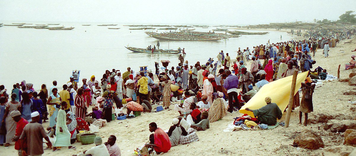 Guinejsk zliv je clem majesttnho veletoku, krsn i zhadn eky Niger