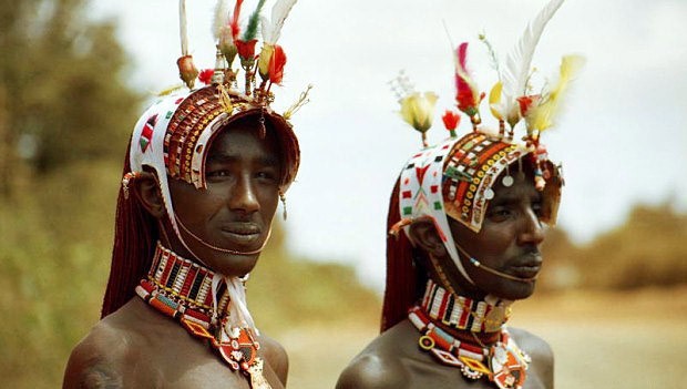 Na svatb africkho kmene Sambur