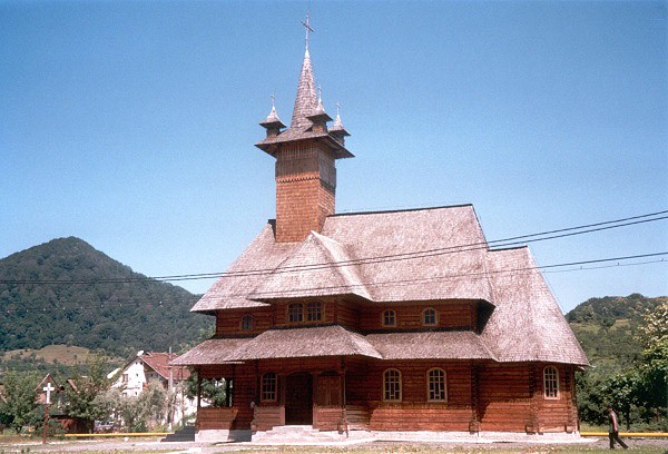 Dreven kostol v Baia Sprie
