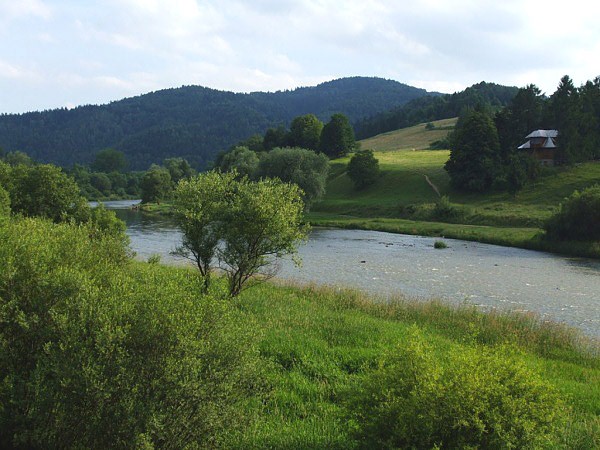 Rieka Poprad, posk breh