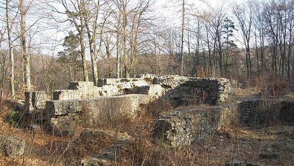 Kartouzka - ruiny kláštera