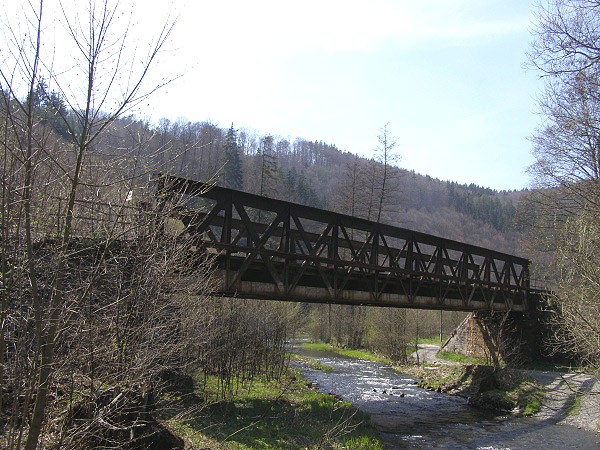 Železniční most přes
Bystřici