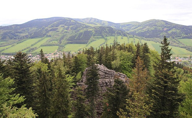 Zlatohorsk vrchovina z ertovch kamen