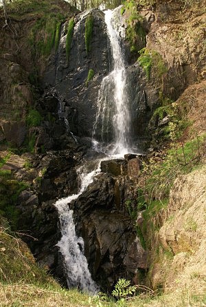 Tiefenbach Wasserfall - celkov pohled
