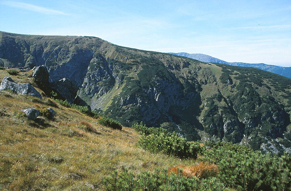 Bôr (1 888 m), strážní hlídka Demänovské doliny