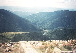 Pohled do Bystr doliny