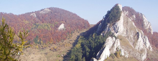 Chmeov a Vrateck bradla z hradu Vratec