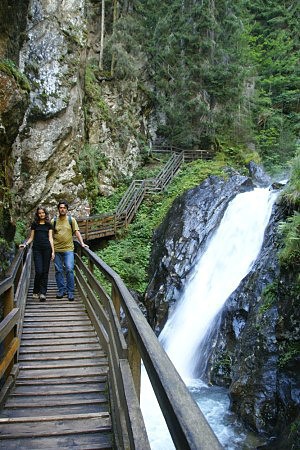 Návštěva vodopádu Günster Wasserfall