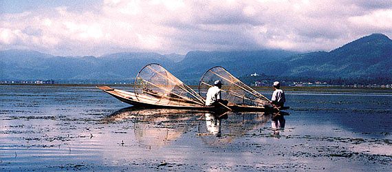 Rybářské koše, Barma