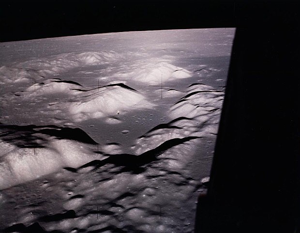 Vsadkov modul Apollo 17 se vrac z Msce