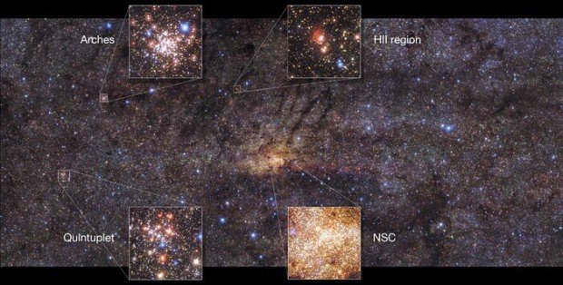Sted Galaxie na snmku HAWK-I  nejzajmavj msta