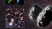 Sloučeniny fosforu v oblasti zrodu hvězd a v jádře komety 67P