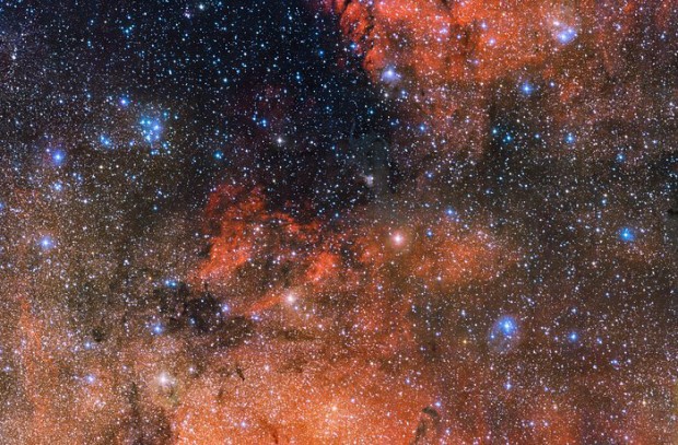 Hvězdokupa M 18 a její okolí