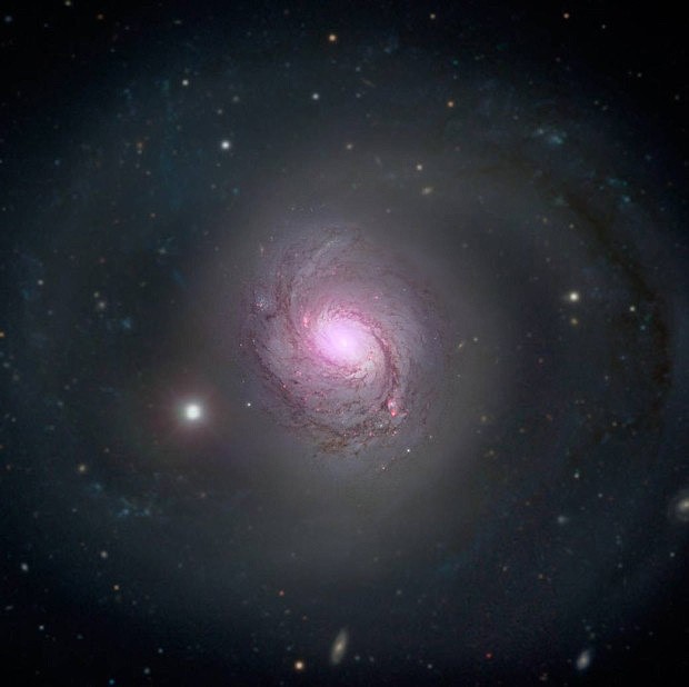 NGC 1068 (M 77) v souhvězdí Velryby