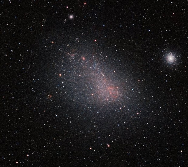 Malý Magellanův oblak pohledem teleskopu VISTA