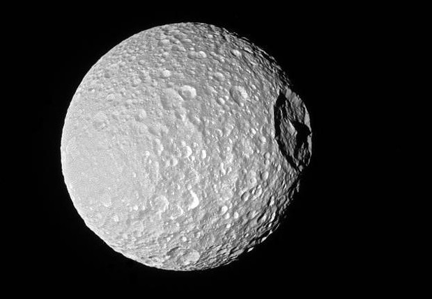 Mimas, krter Herschel