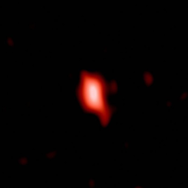 ALMA  pozorovn vzdlen galaxie MACS 1149-JD1