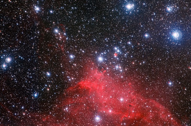 Dramatick mrana kolem NGC 3572