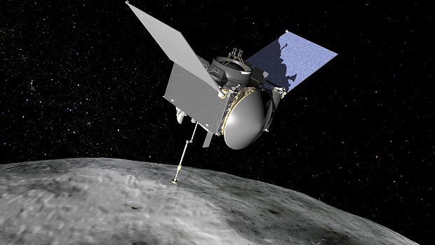 Kosmick sonda OSIRIS-REx, ilustrace