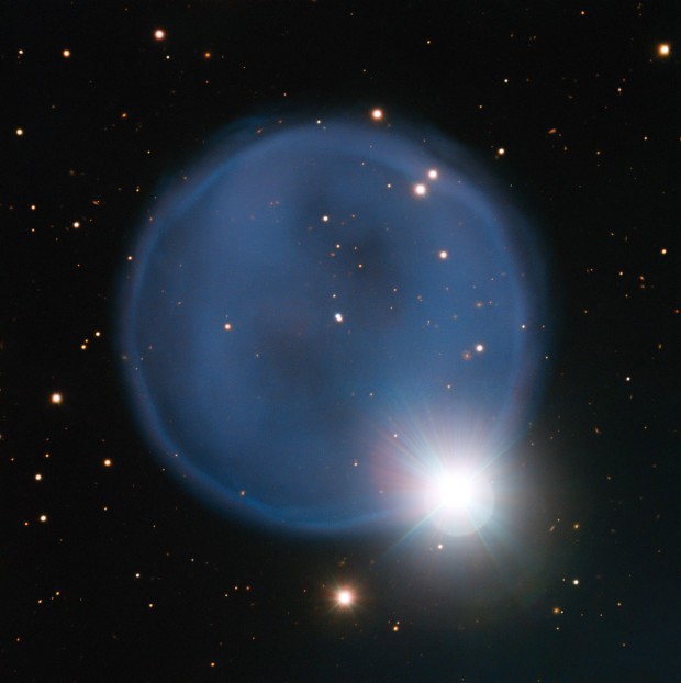 Planetrn mlhovina Abell 33 na snmku pozenm dalekohledem ESO/VLT 