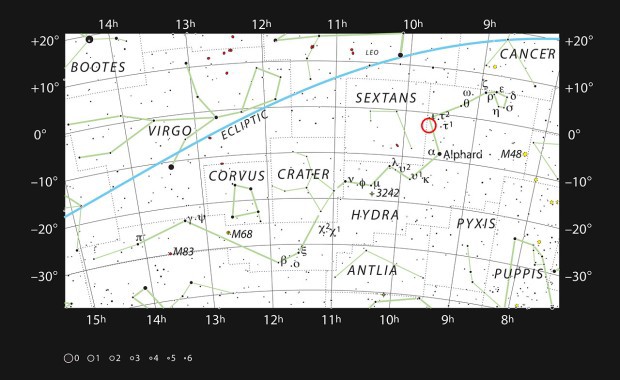 Planetrn mlhovina Abell 33 v souhvzd Hydry 