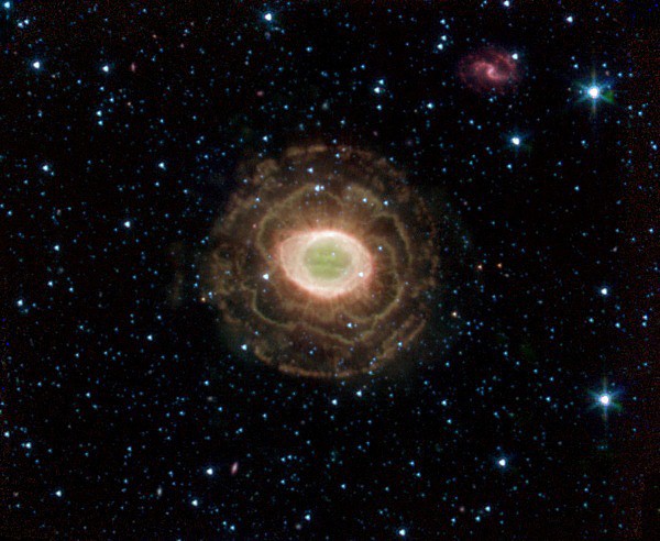 Planetární mlhovina M 57 v Lyře