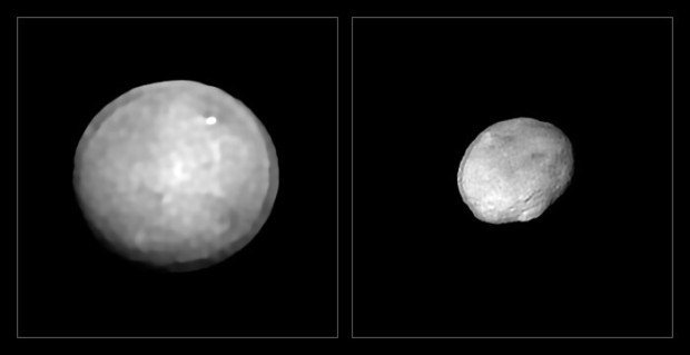 Planetky Ceres a Vesta