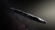 Vizualizace mezihvzdn planetky `Oumuamua