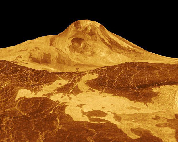 Maat Mons, nejvyšší sopka Venuše