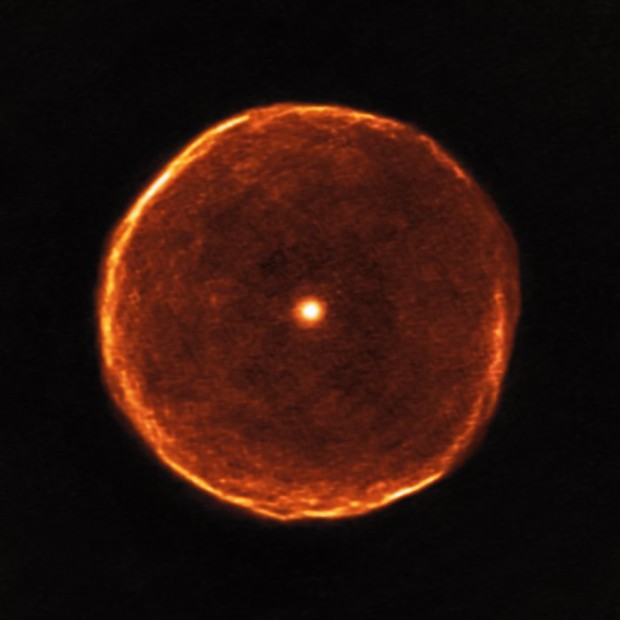 Bublina vyvren hmoty kolem chladn hvzdy U Antliae