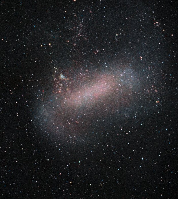 Nov snmek Velkho Magellanova oblaku z dalekohledu VISTA