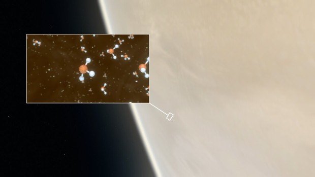 Fosfan detekován v atmosféře Venuše