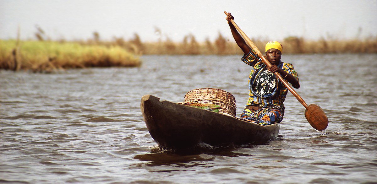 V Beninu jsou na vodě vystavěny celé vesnice a mnozí lidé měsíce nebo dokonce roky nevystupují na souš
