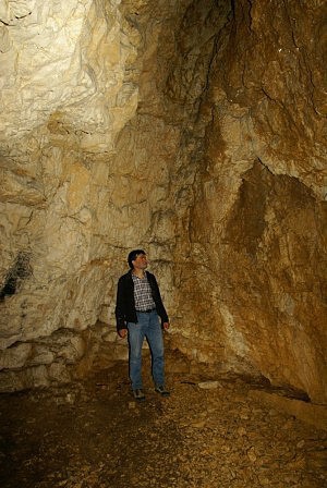 Lieglloch - jeskyn je opravdu prostorn