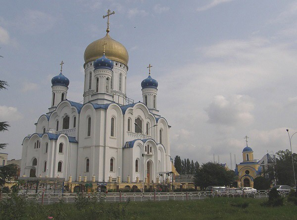 Užhorod - nový pravoslávny kostol