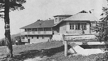 Chata pod Chlebom v roce 1947, reprodukce