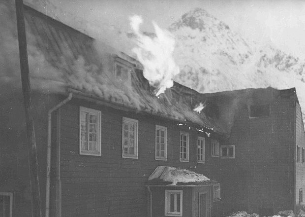 Kežmarská chata, požár vznikl ve strojovně