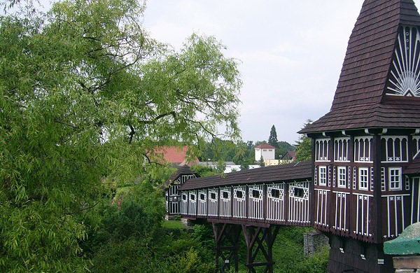 Most v zmeckm parku