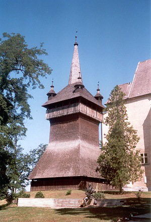 Drevená zvonica v Nyírbátore