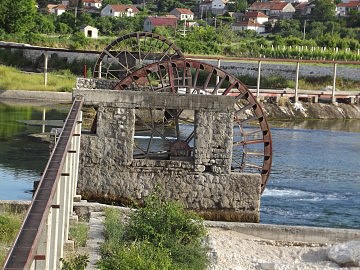 20. den vodní kola u města Trebinje
