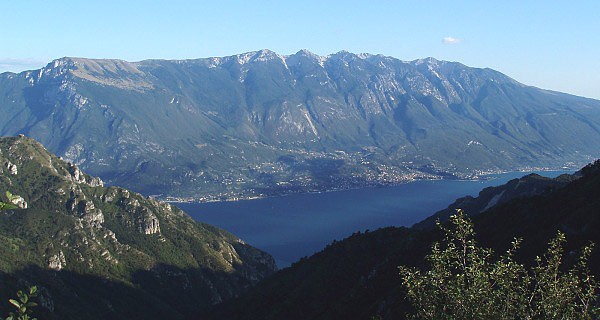 Lago di Garda a Monte Baldo