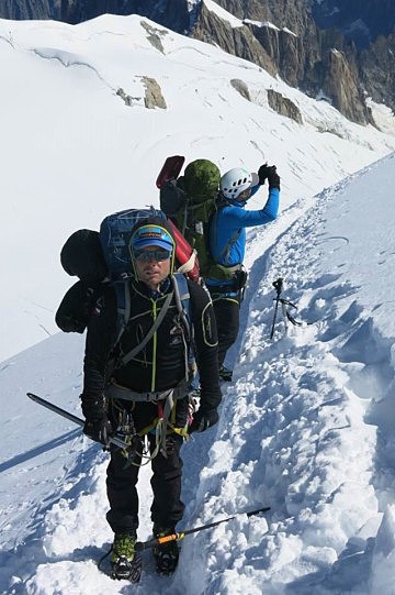 Expediční příprava - Mt. Blanc