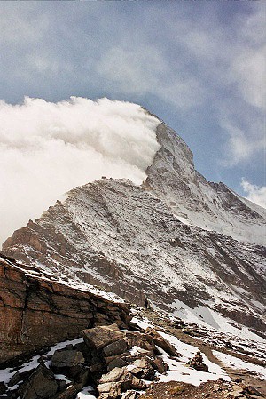 Kouřící Matterhorn