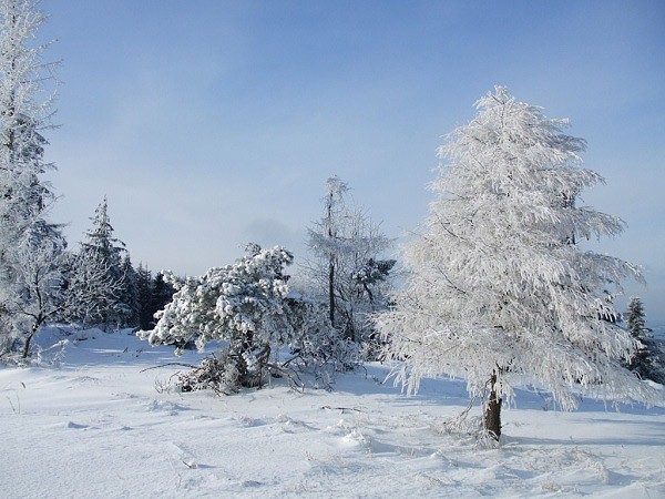 Zima na Čergově