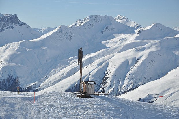 Andl na Jakobshornu nad Davosem